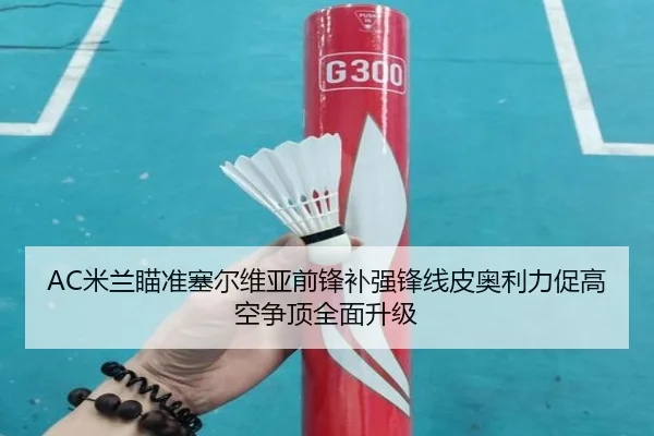 AC米兰瞄准塞尔维亚前锋补强锋线皮奥利力促高空争顶全面升级